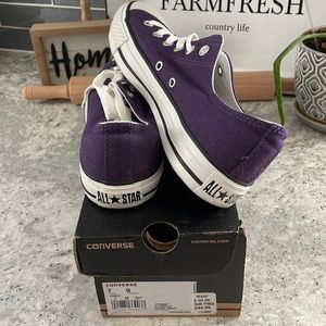 Purple converse